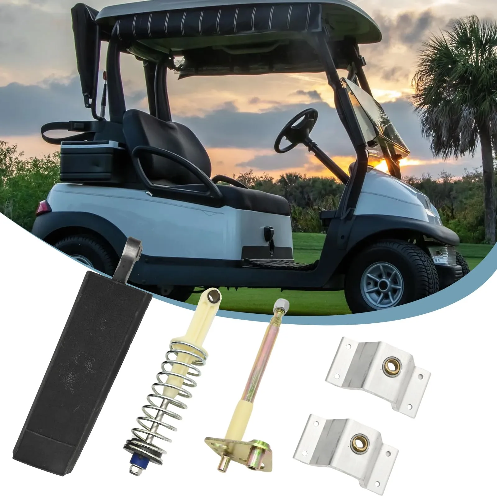 Saihisday 103865101 Club Car DS Pedal Repair Kit image 2