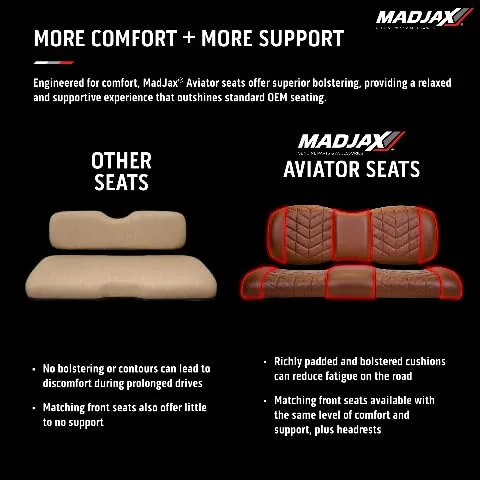 MADJAX Aviator Rear Seat Cushions for ICON i40 Series image 2