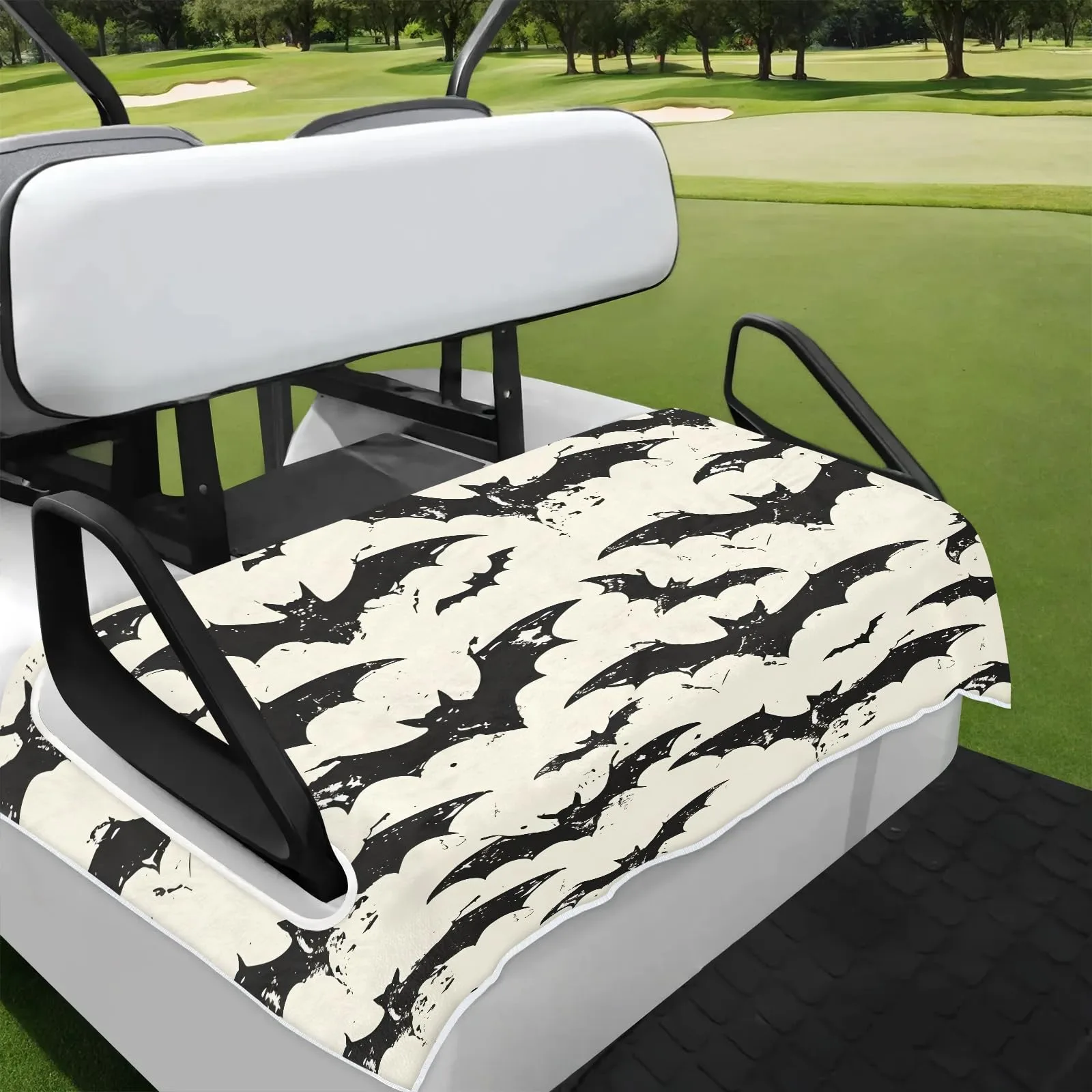 Tiveruda Golf Cart Seat Cover for Double Seats
