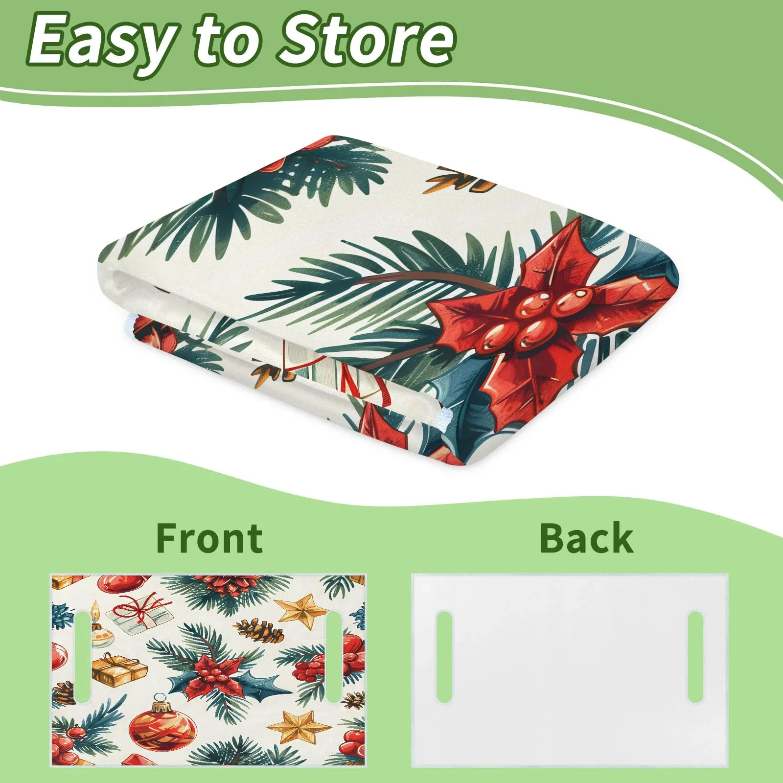 Tiveruda Golf Cart Seat Cover for Double Seats, 51 x 31 in image 4