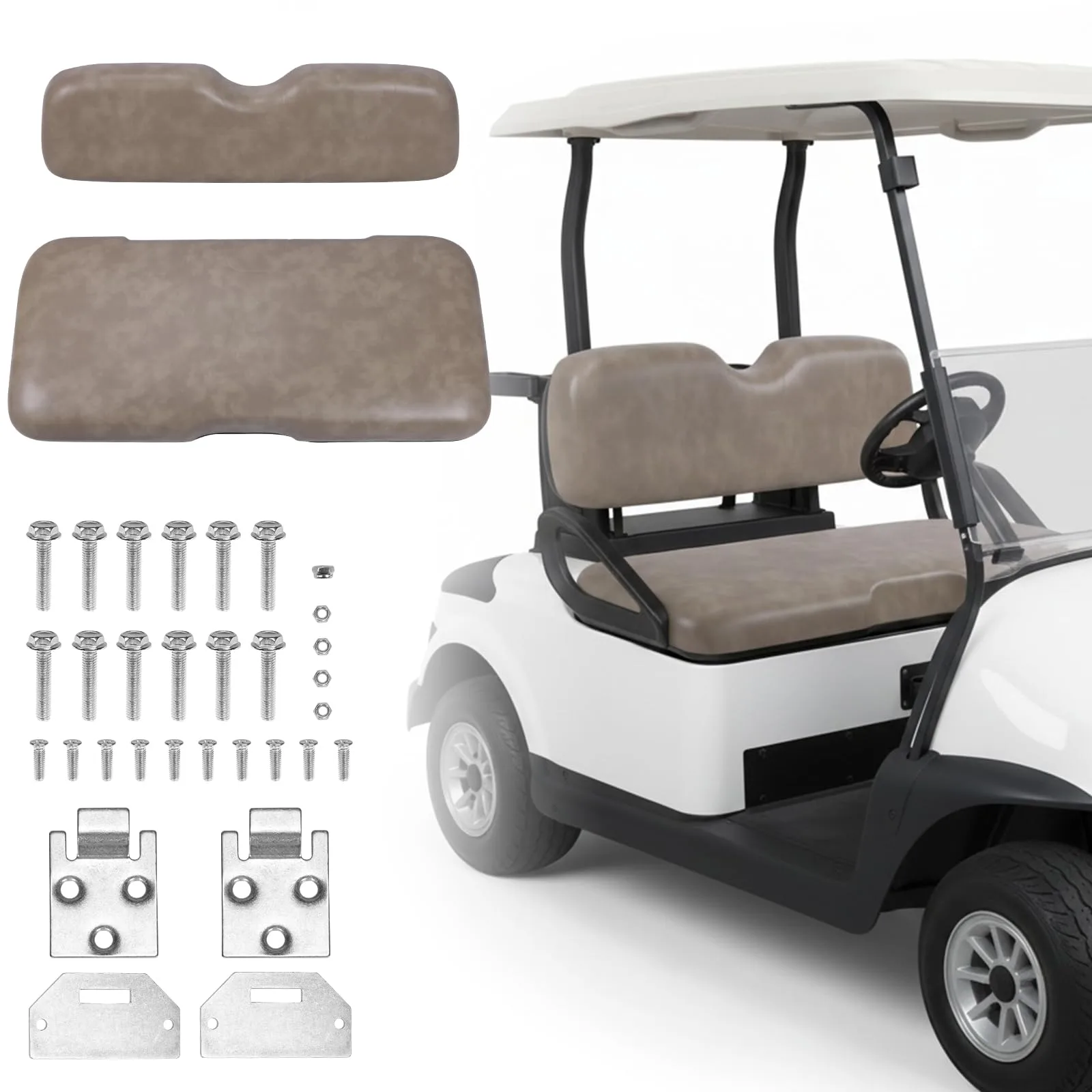 Generic Front Seat Cushion Set for E-Z-GO RXV 2008+ image 2