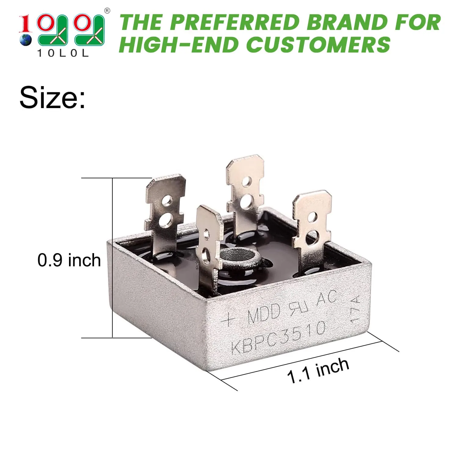 10L0L Rectifier for Club Car PowerDrive 2 Chargers image 2