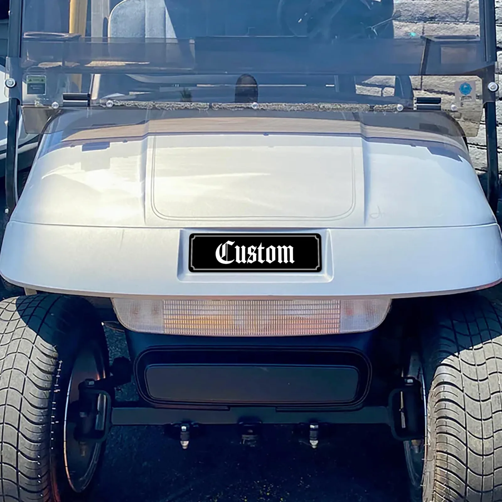 Custom Gimme Golf USA Name Plate for E-Z-GO TXT image 3