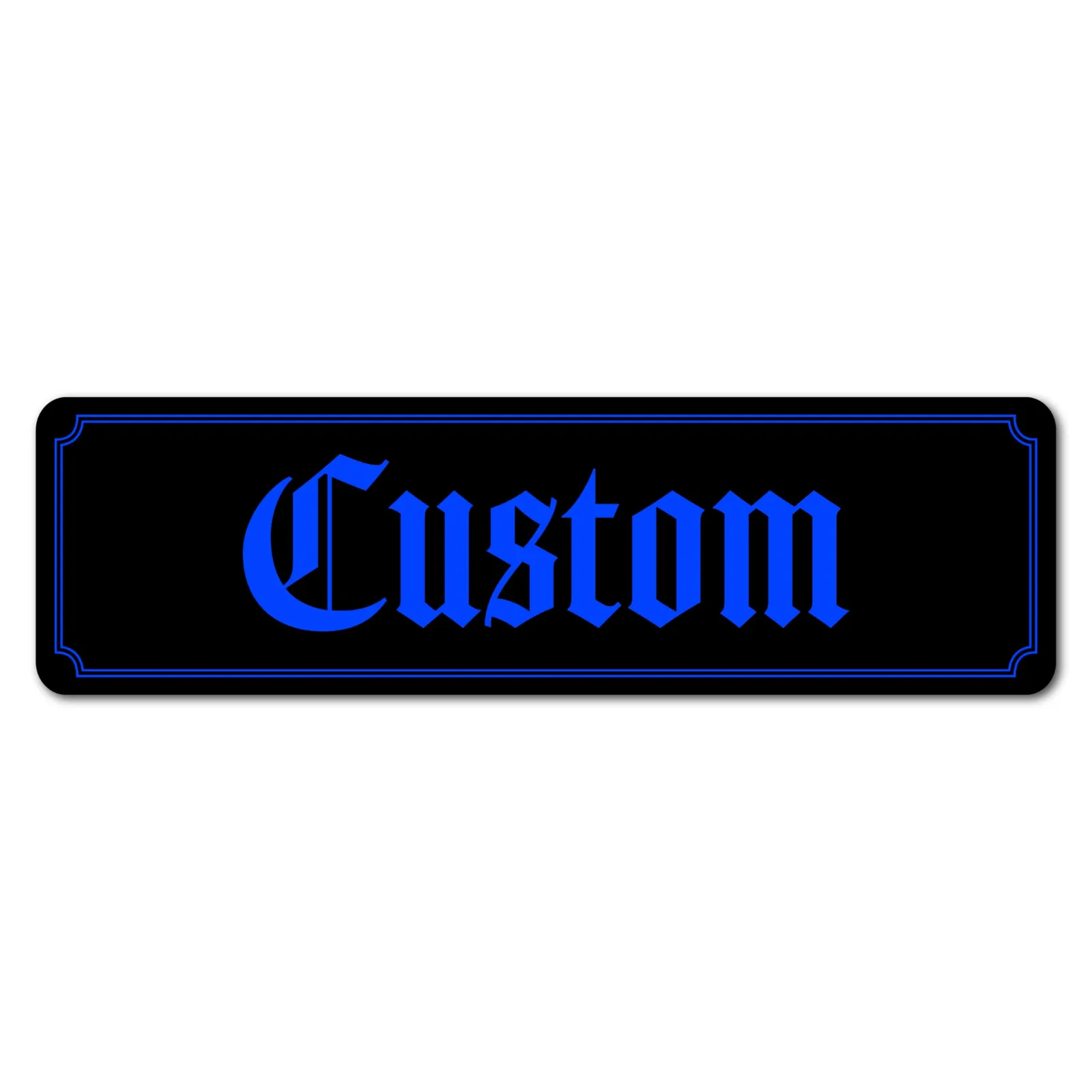Custom Gimme Golf USA Name Plate for E-Z-GO TXT