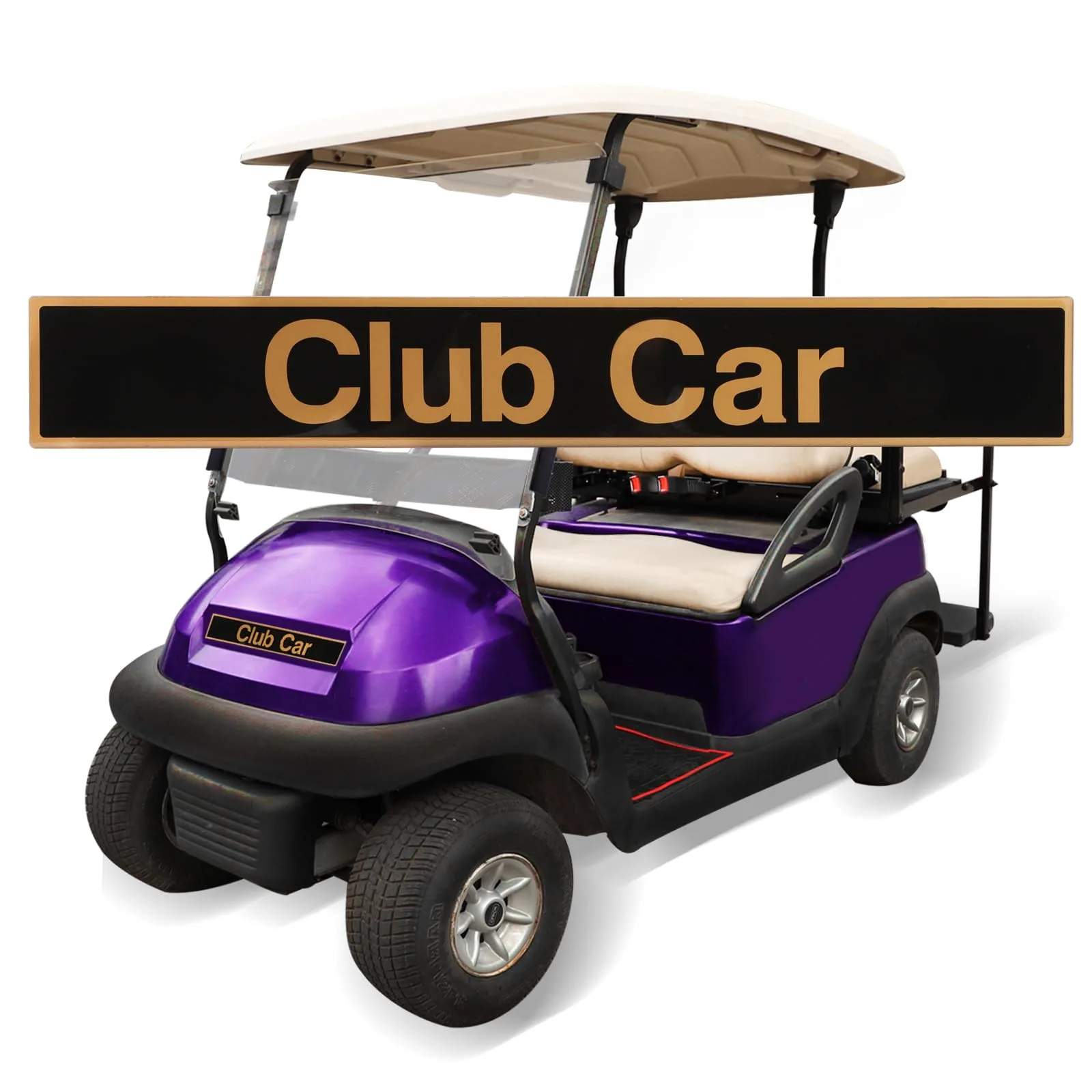 Roykaw Club Car Precedent Front Name Plate G-0304