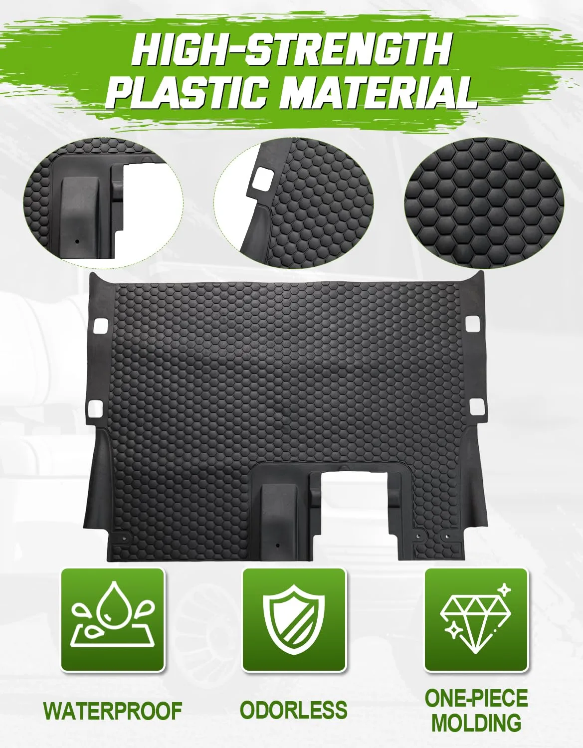 CYOOYC Front Floor Mat for E-Z-GO RXV, Valor & Elite image 4