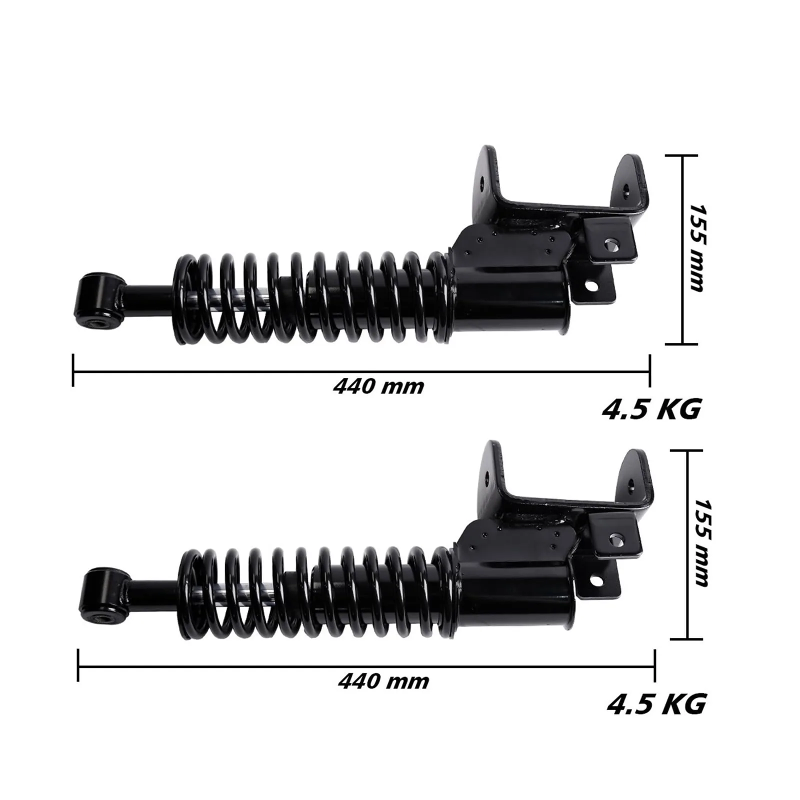 E-Z-GO RXV Front Shock Strut Set 601246 603024 image 2
