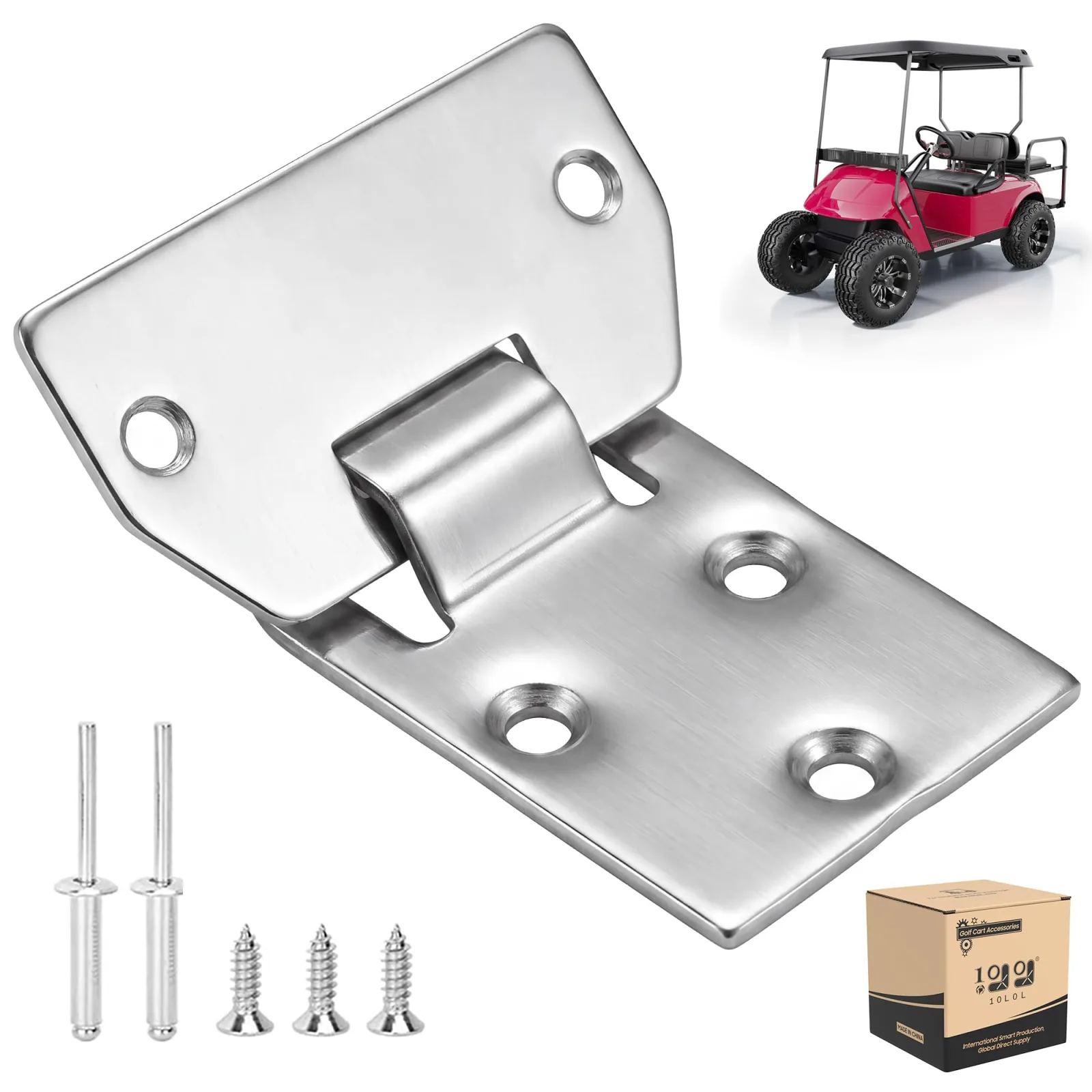 10L0L E-Z-GO TXT Seat Hinge Kit A18-600018-082-B18