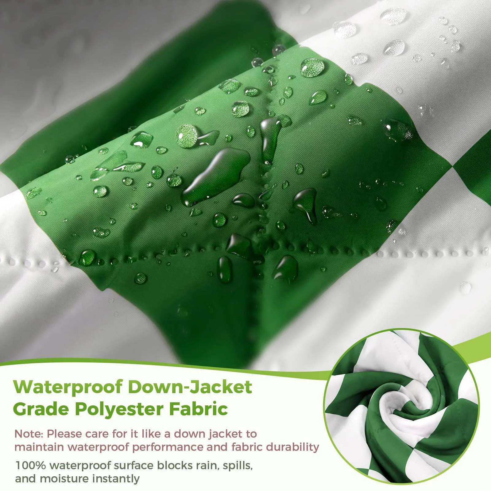 Tecoom GFSCUN Golf Cart Seat Cover Blanket image 2