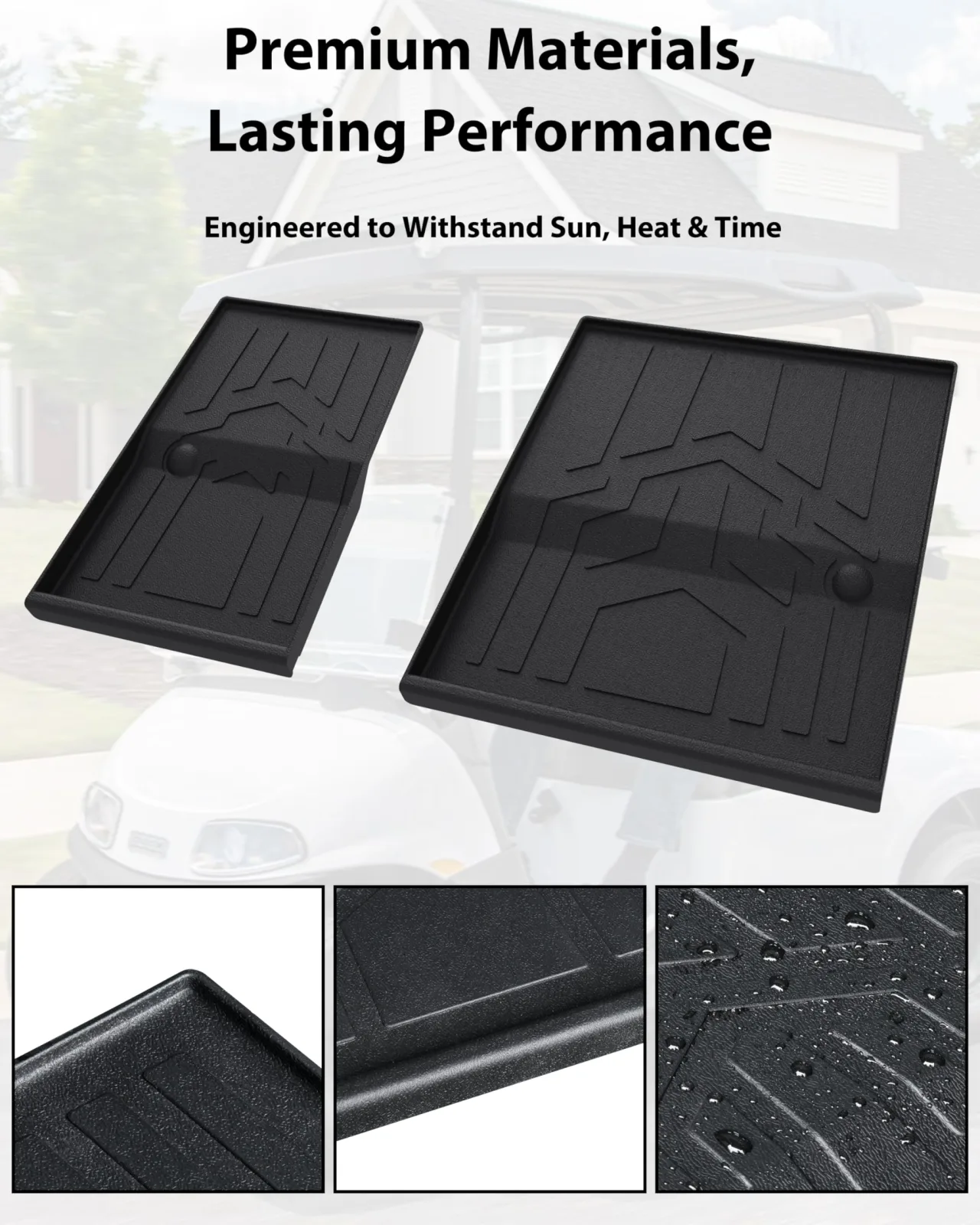 SAUTVS TPE Dash Mats for E-Z-GO RXV and Valor image 4