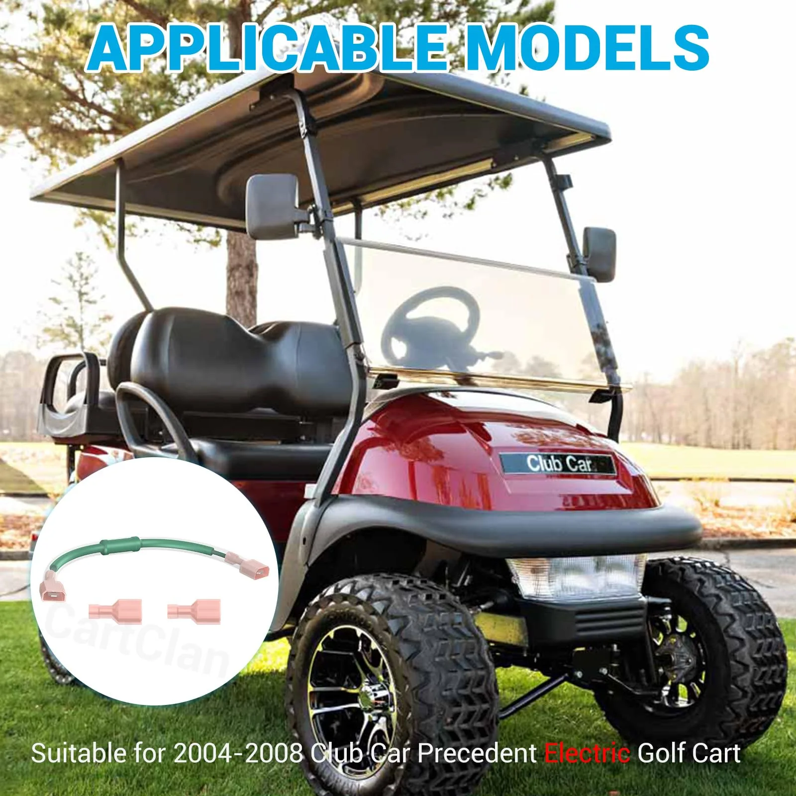 CartClan CT-0179 Resistor Assembly for Club Car Precedent image 2