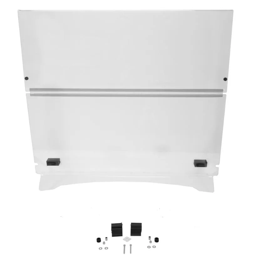 3G Clear Folding Windshield for Advanced EV1 Golf Cart