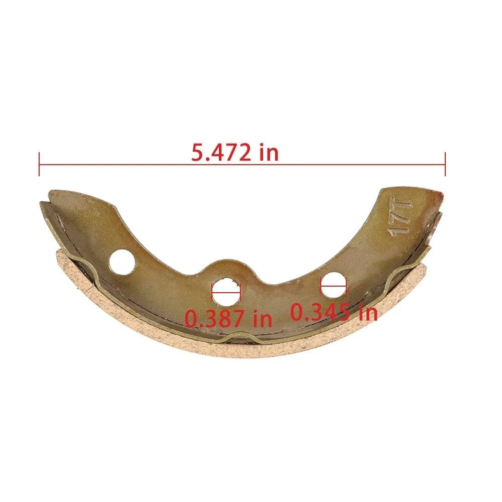 Club Car DS & Precedent Brake Shoe Kit VXB8TDBD027 image 2