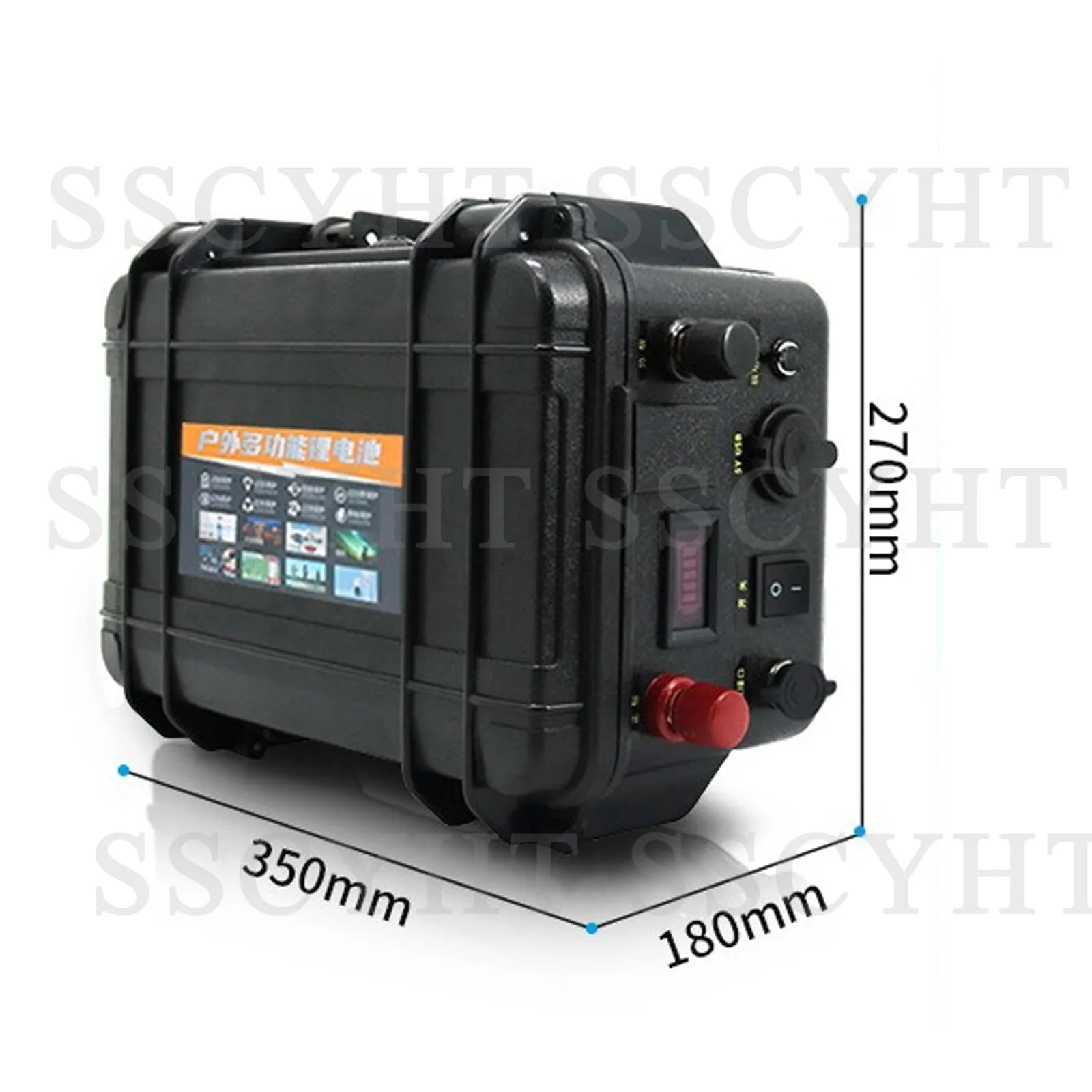 SSCYHT 24V 100Ah Lithium Golf Cart Battery Pack image 2
