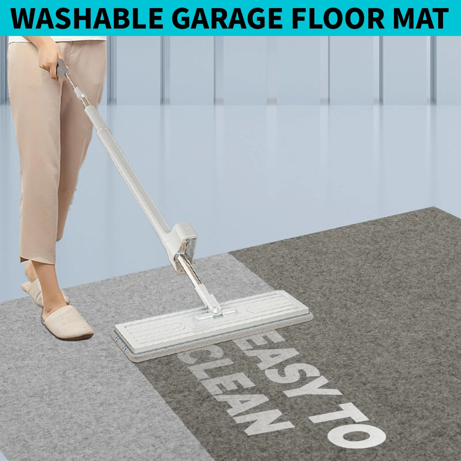 10L0L Garage Floor Mat 106" x 59" Waterproof Golf Cart Protector Y178-KKKK image 4