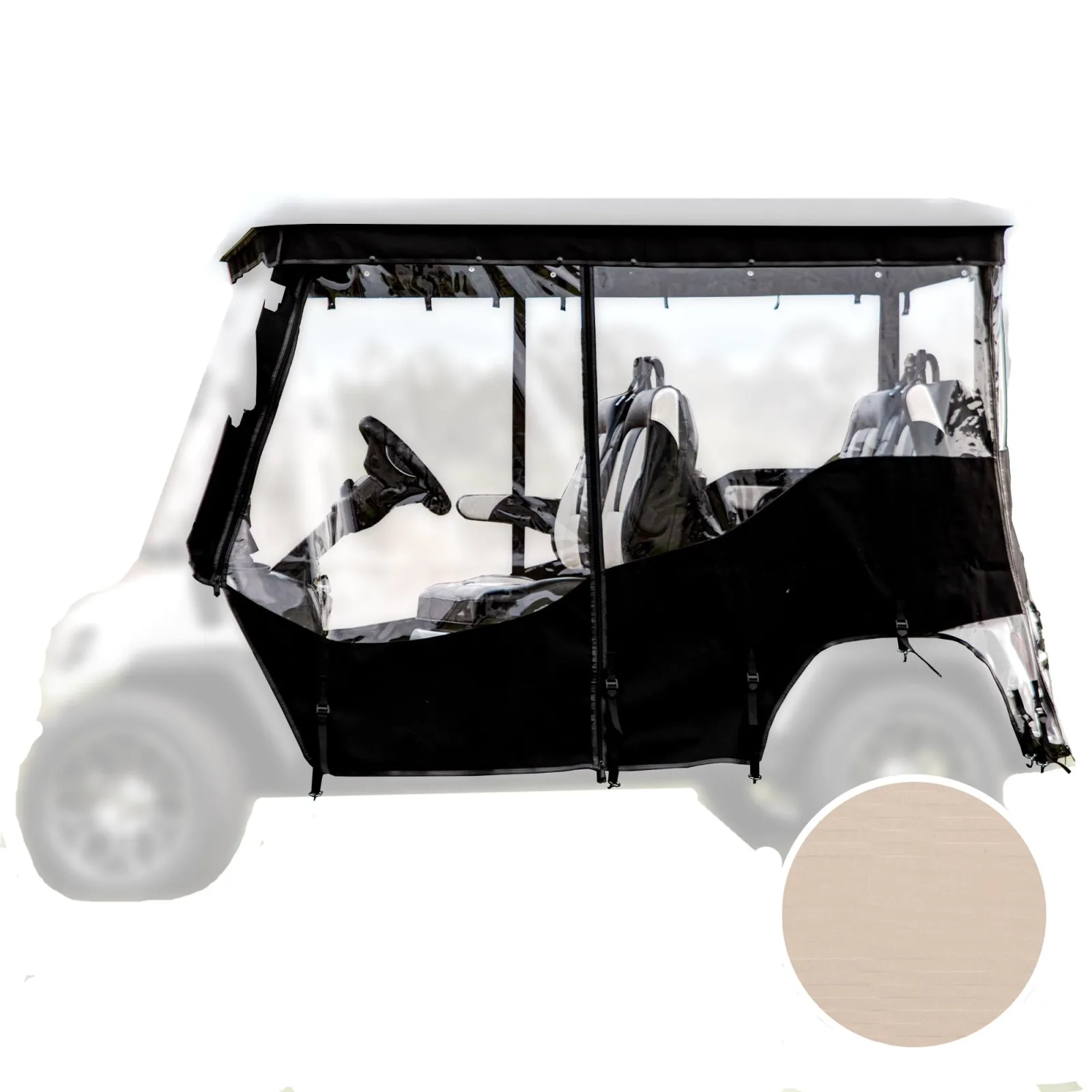 RED DOT Enclosure for ICON i20 2-Passenger Golf Cars