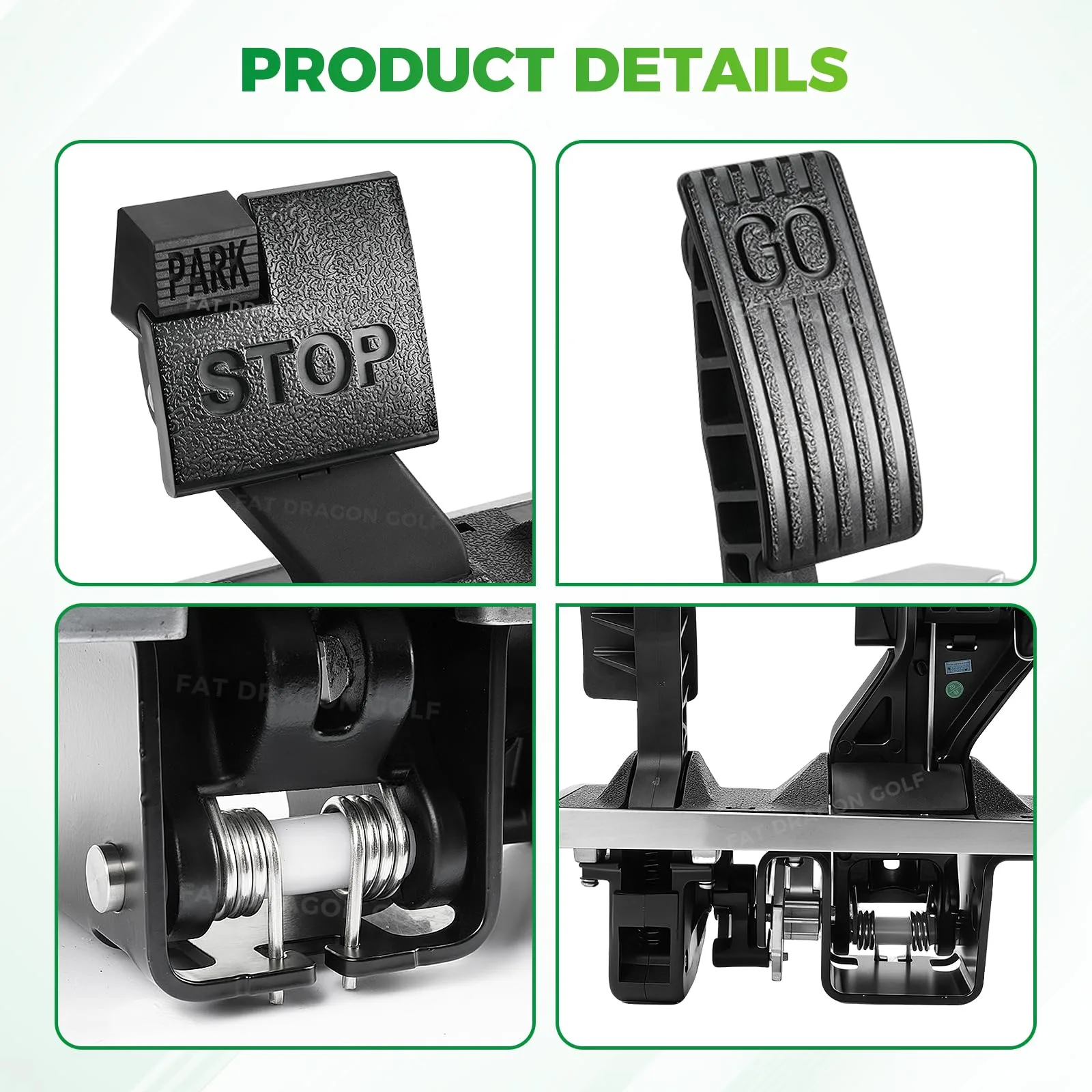Panglong Club Car Pedal Assembly with Conversion Kit image 3