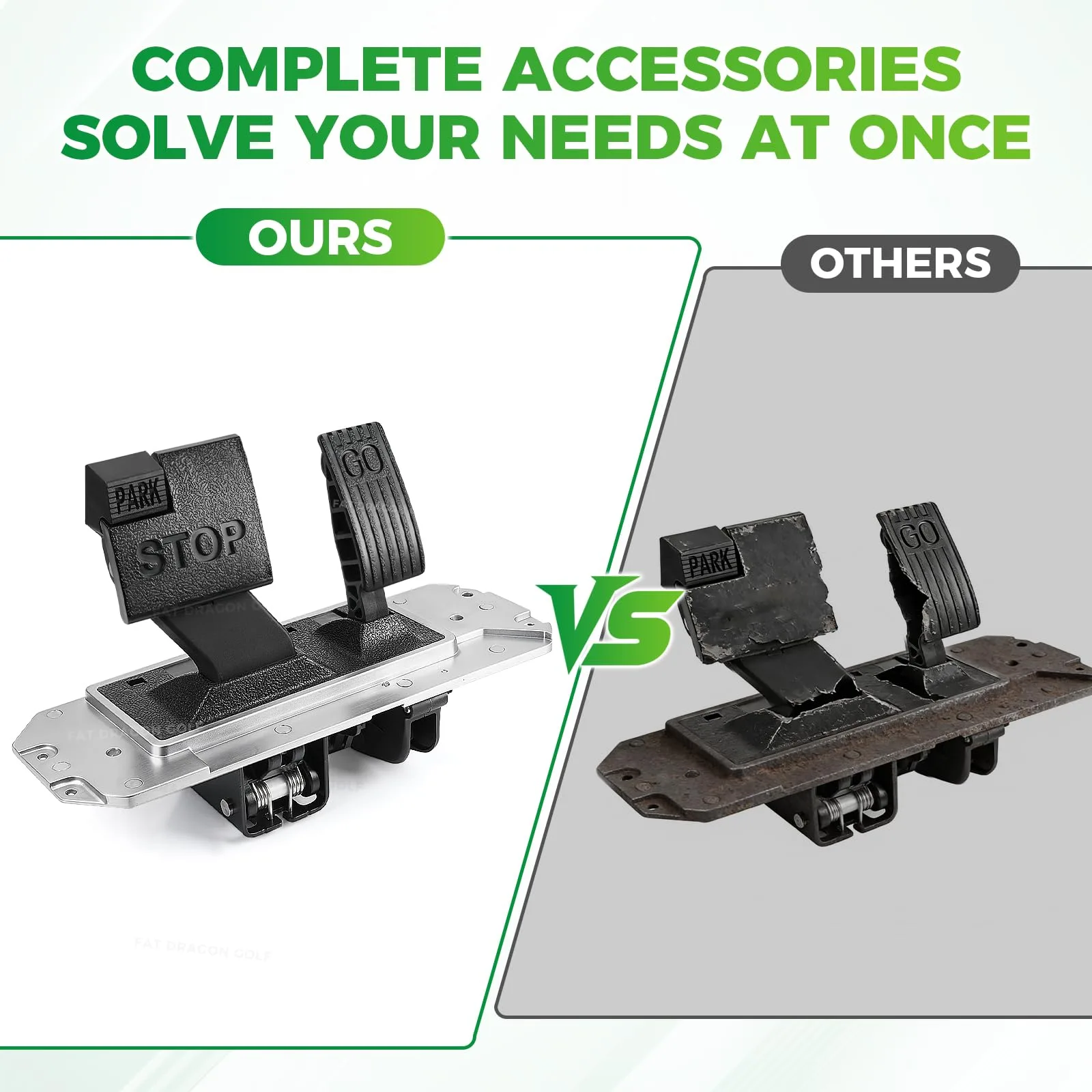 Panglong Club Car Pedal Assembly with Conversion Kit image 4