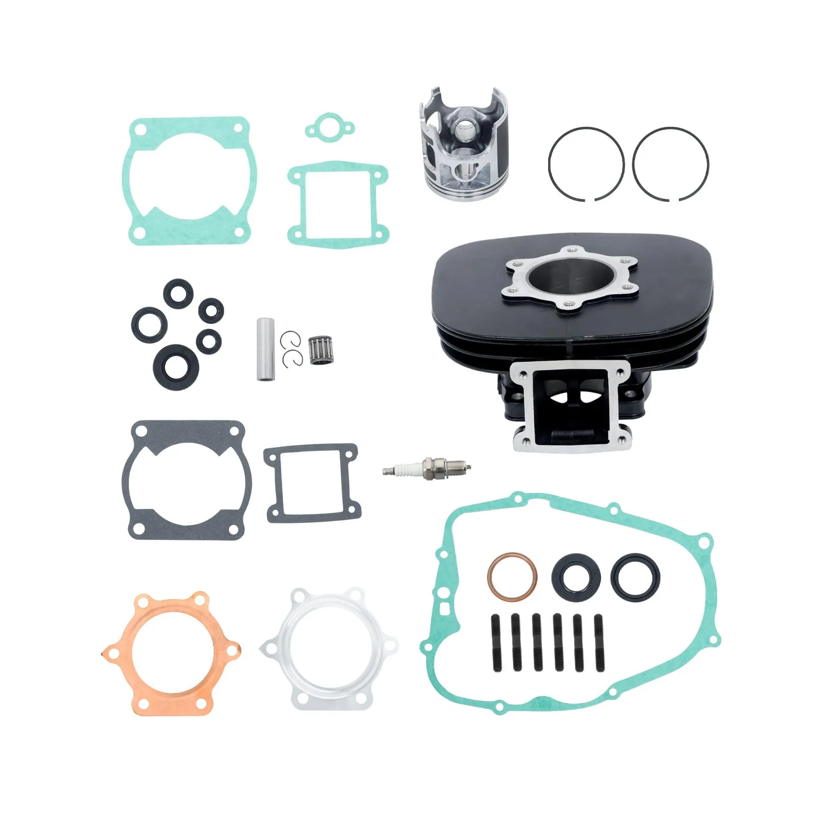 Generic Engine Piston Cylinder Gasket Kit for Yamaha Blaster 200
