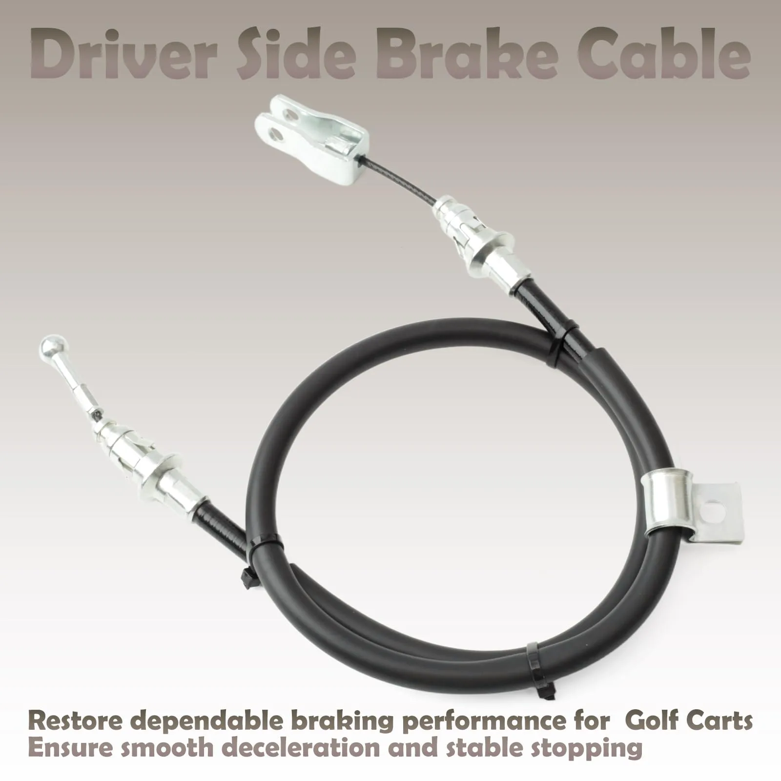 VAINELY CBL-092 Brake Cable for Club Car Precedent image 2