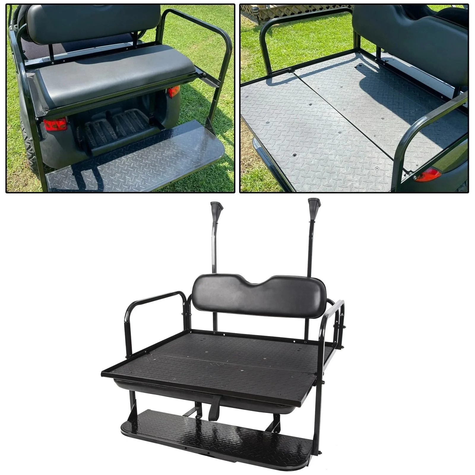 Club Car Precedent, Onward & Tempo Flip Rear Seat Kit image 2
