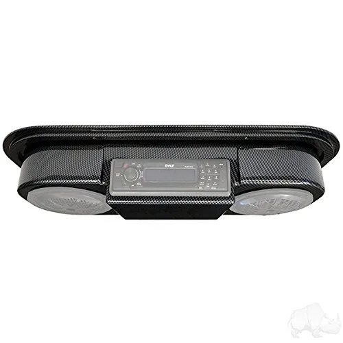 ACED Parts Carbon Fiber Golf Cart Radio Console