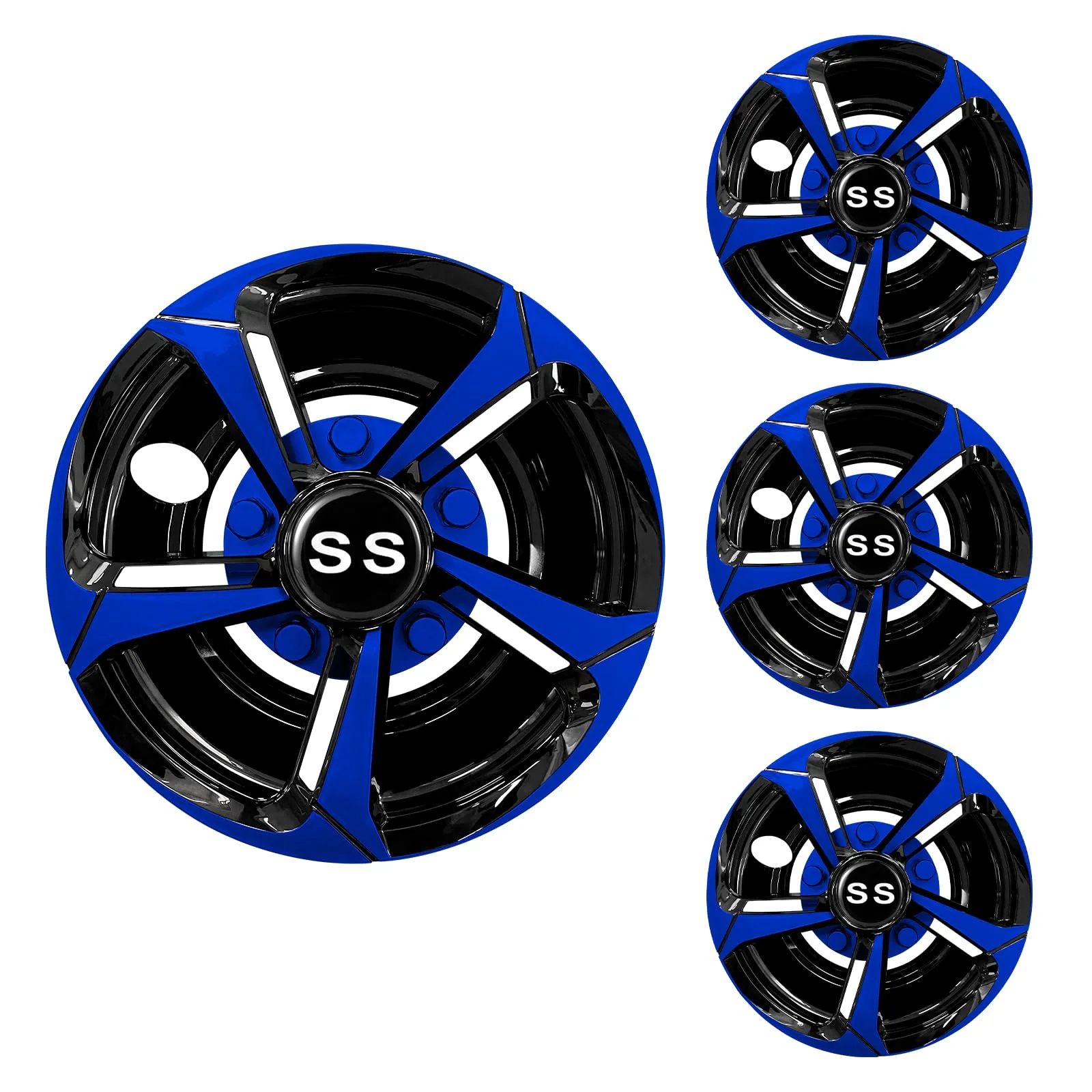 XUANYUDG0769 Golf Cart Hubcaps for 8-Inch Wheels