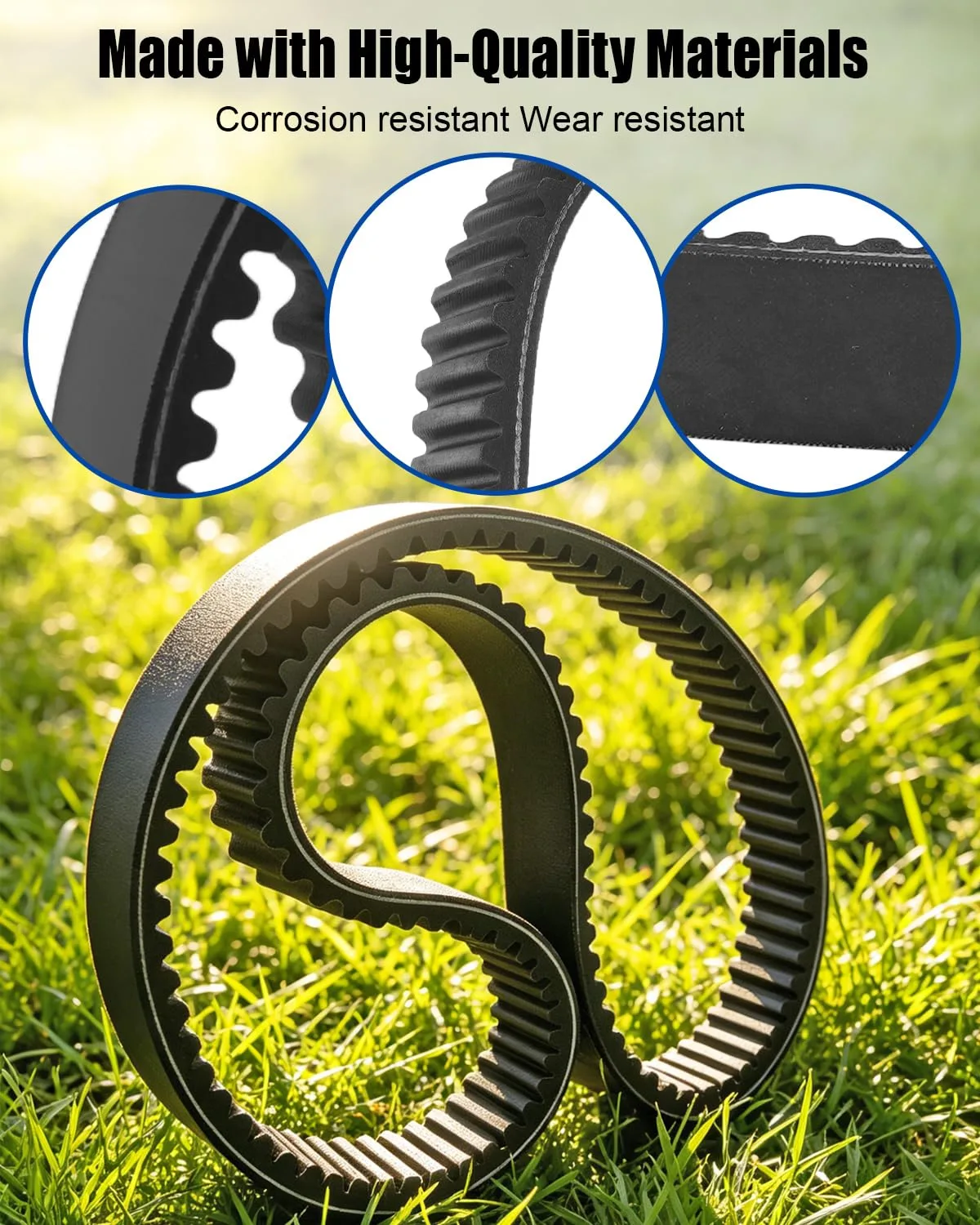 GUQVKI Drive Belt for Carryall 294 and XRT 1500 image 4