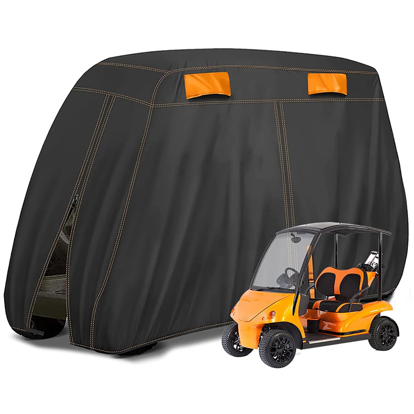 FDHTHJFYJ Heavy-Duty Golf Cart Cover for ICON i40L 4-Passenger (2023–2026)