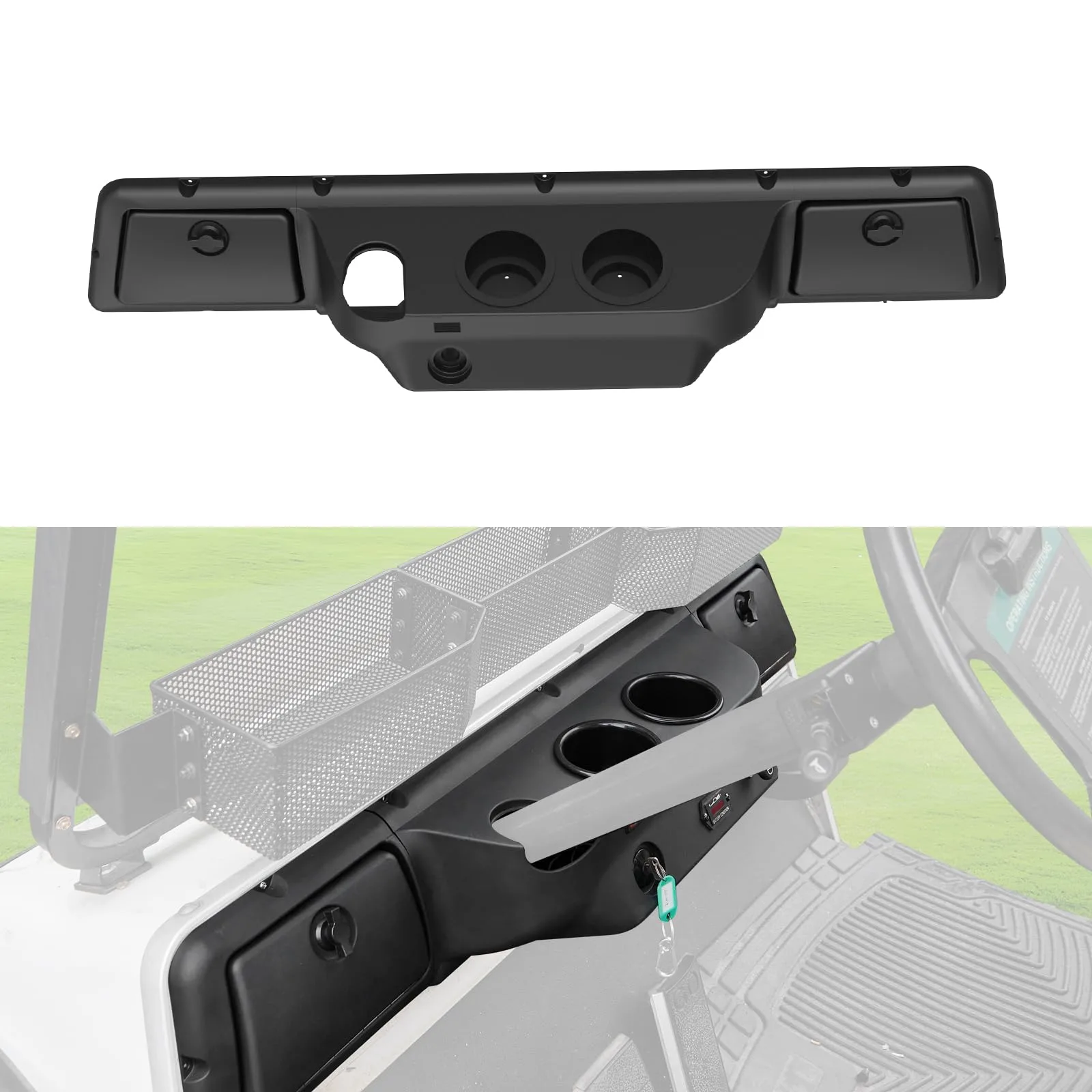 HSUTVXPRO Dashboard Cover for Club Car DS 1982+