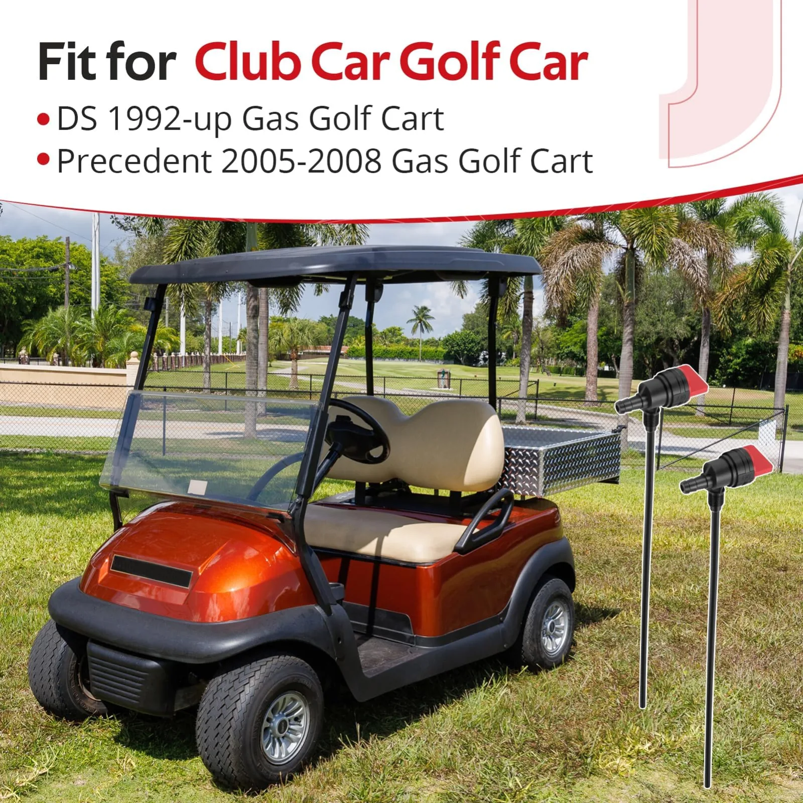 JAVIK Fuel Pickup Tube for Club Car DS and Precedent image 2