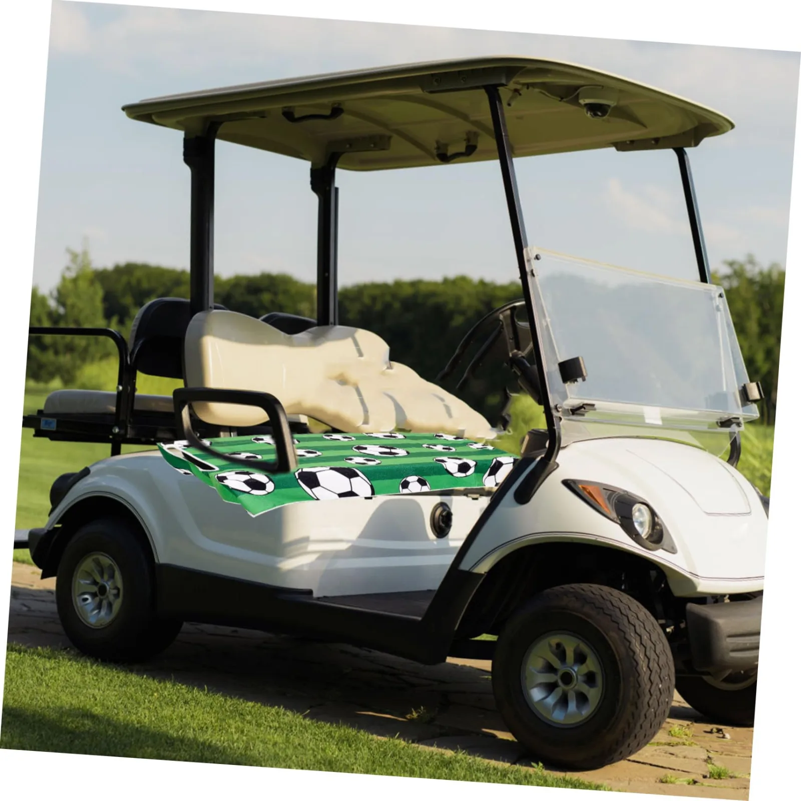 POPETPOP Polyester Golf Cart Seat Cover 02SB4702AB2ME image 4