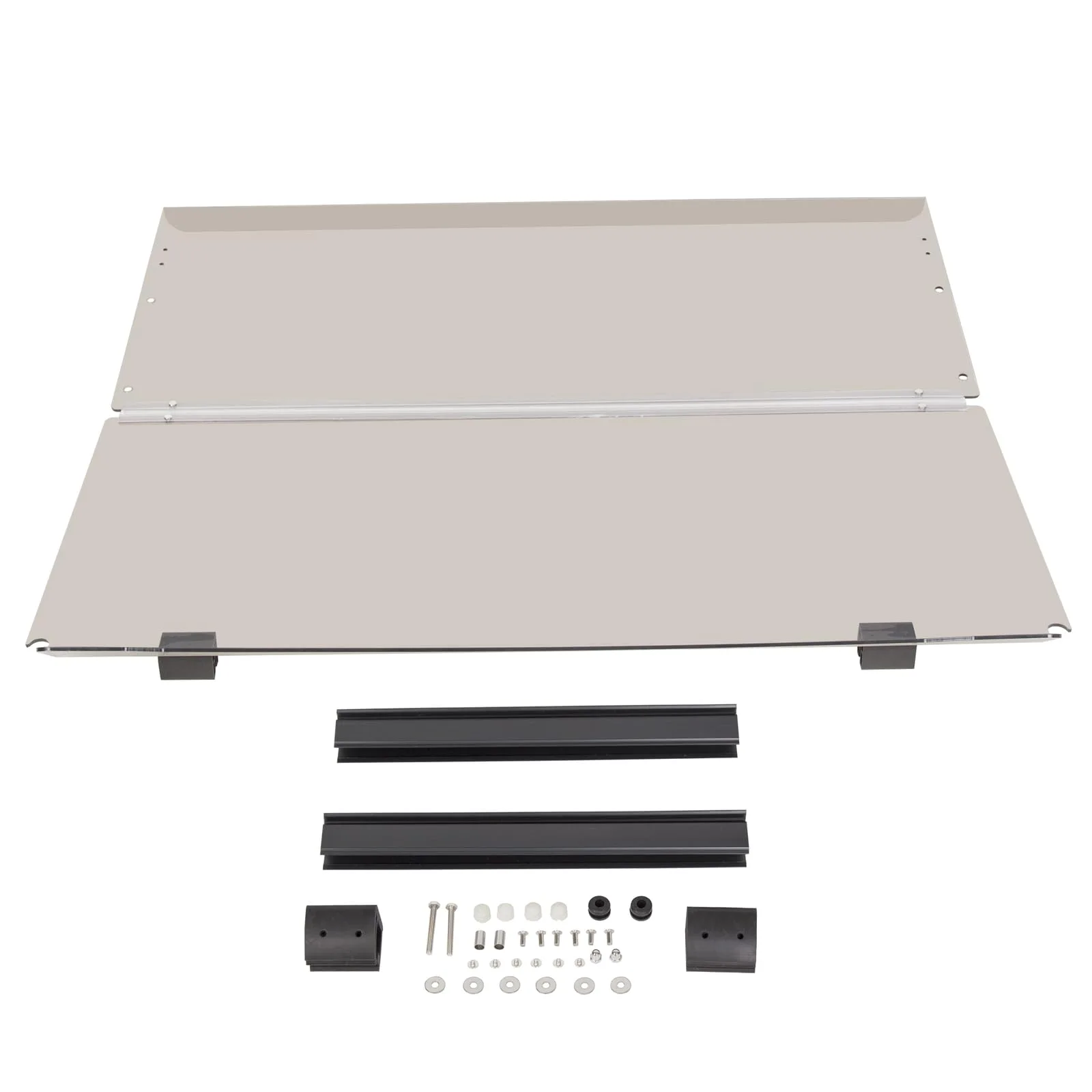 LIRHIQYGF Folding Tinted Windshield BAP11496 for Yamaha G29 (2007-2016)