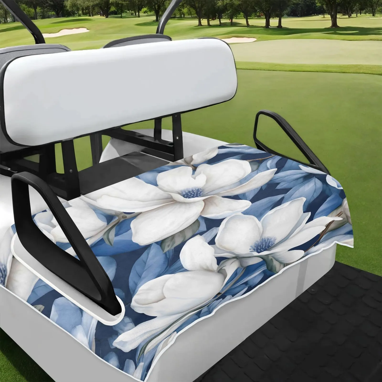 Tiveruda Golf Cart Seat Cover for Double Seats, 51 x 31 in
