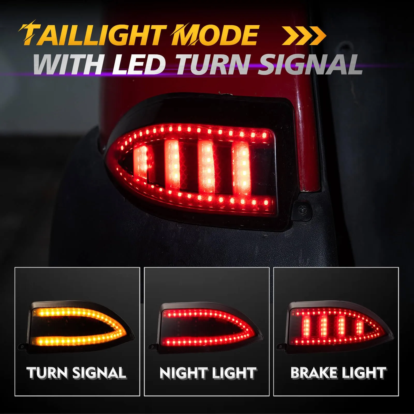 NOKINS Club Car Tempo LED Deluxe PLUS Headlight Kit NKS10028Kit image 3