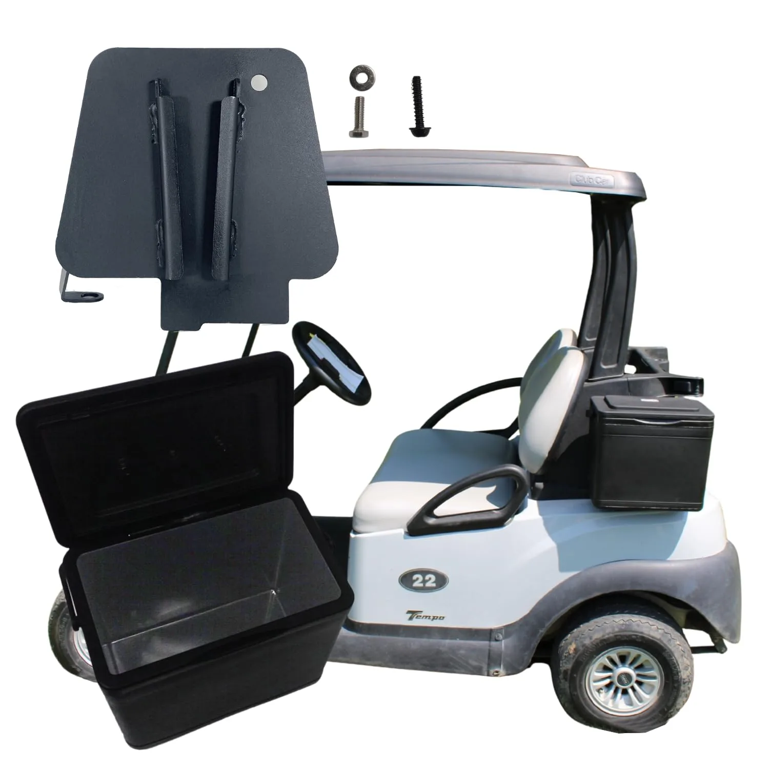 Club Car Precedent, Tempo & Onward Cooler Mounting Kit