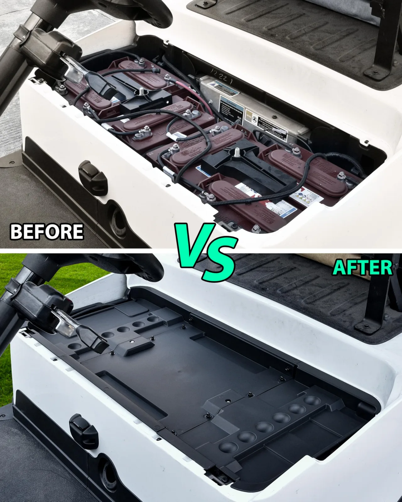 POKIAUTO Under-Seat Storage Tray for Club Car Tempo image 2