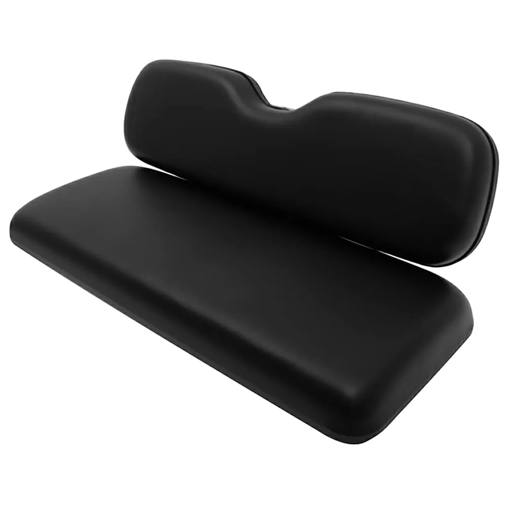 ZTTW Black Golf Cart Rear Seat Cushion Set