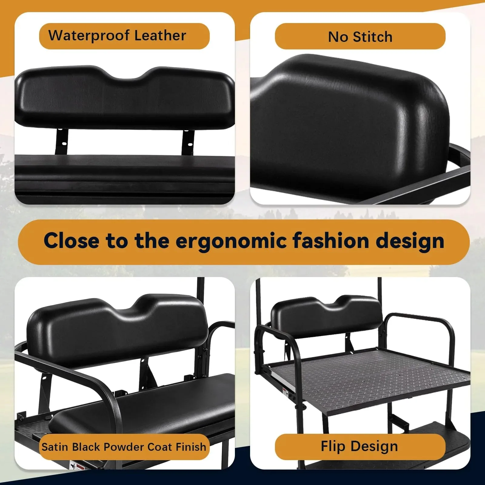 Rainier Parts Flip Seat Kit for E-Z-GO TXT 1996+ image 4