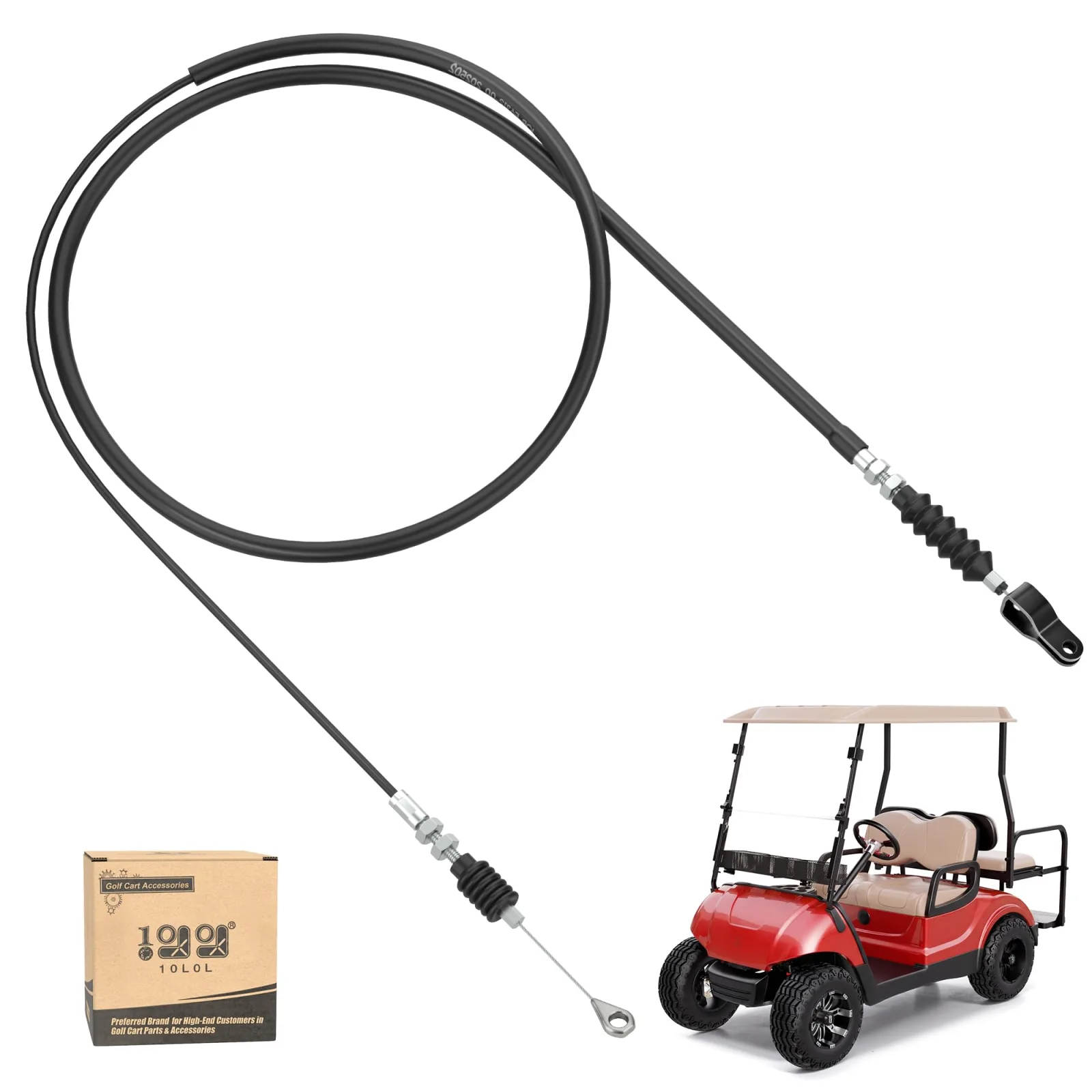 10L0L Throttle Cable for Yamaha G29 Drive Gas Carts