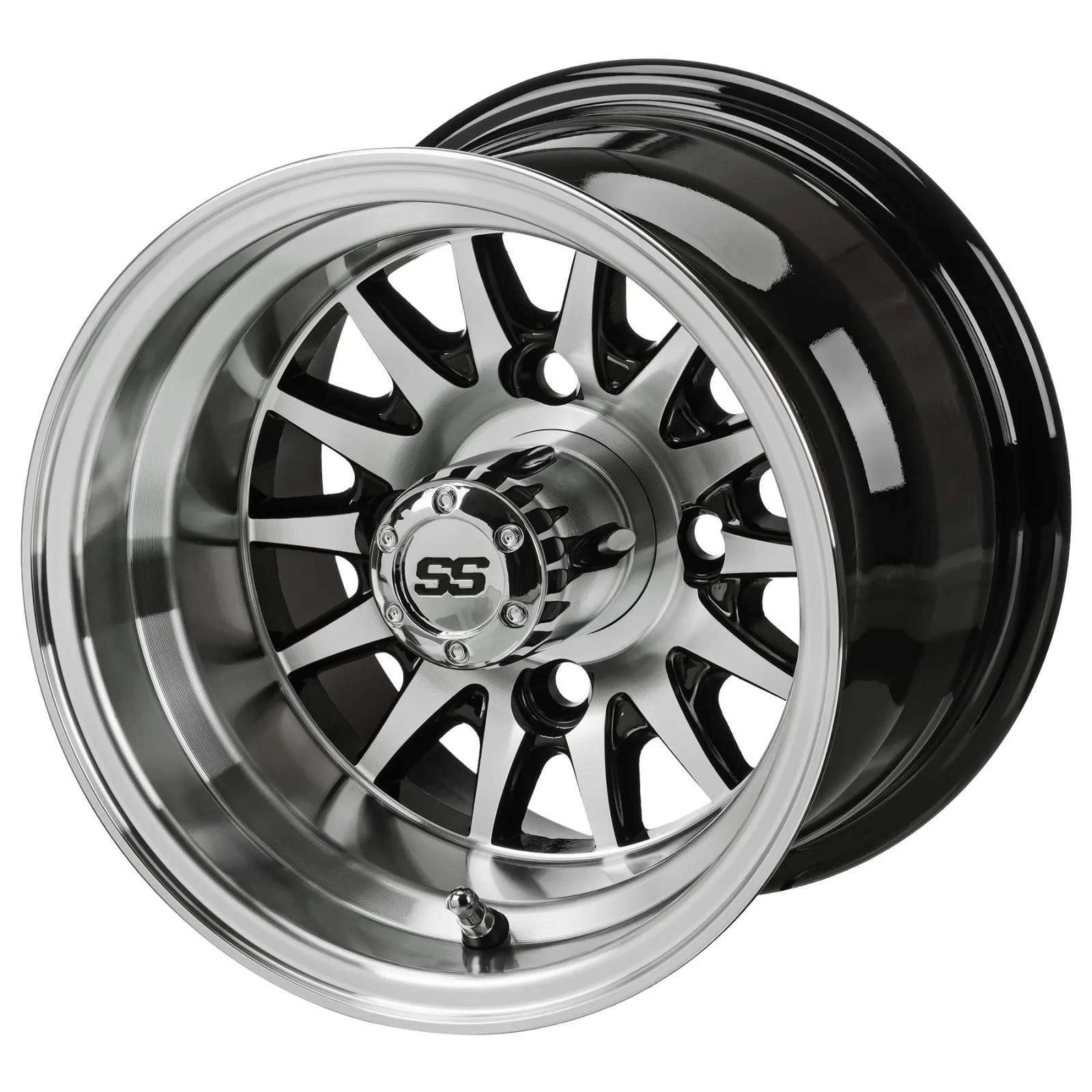 RM Cart 10-Inch 14-Spoke Golf Cart Wheels Set of 4