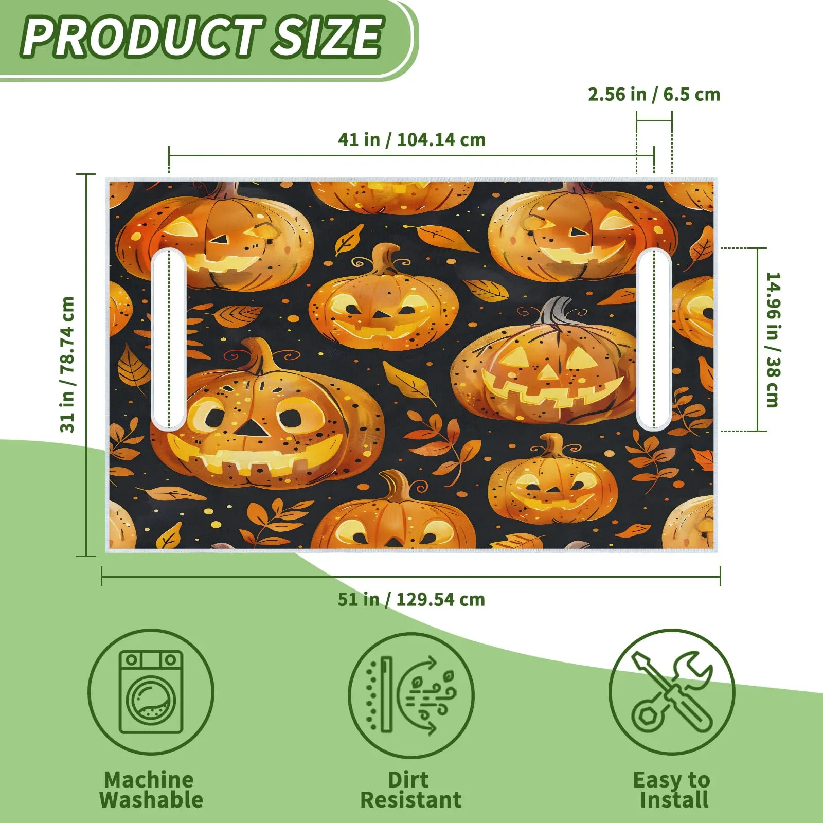 Tiveruda Golf Cart Seat Cover for Double Seats 51 x 31 in image 2