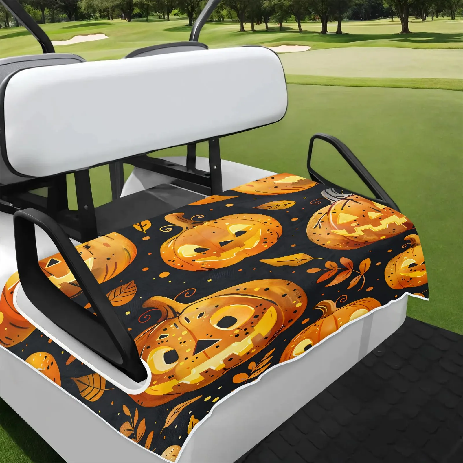 Tiveruda Golf Cart Seat Cover for Double Seats 51 x 31 in