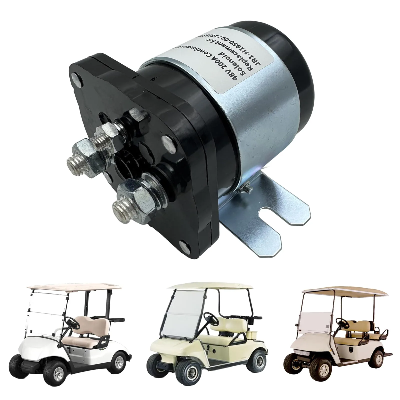 EexcavaStart 48V 200A Golf Cart Solenoid JR1-H1950-00