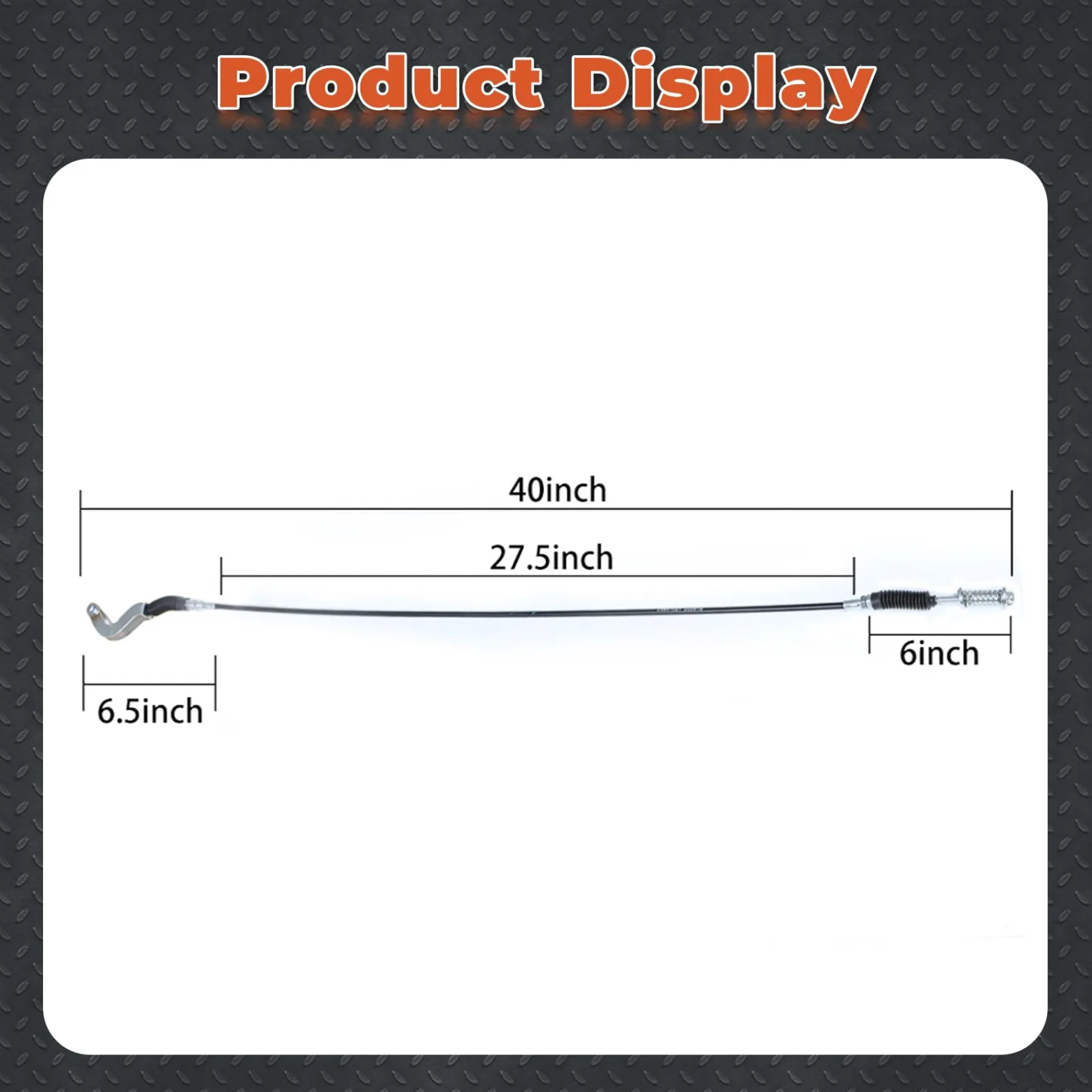 Labwork Shift Cable for E-Z-GO TXT Gas Golf Cart image 3