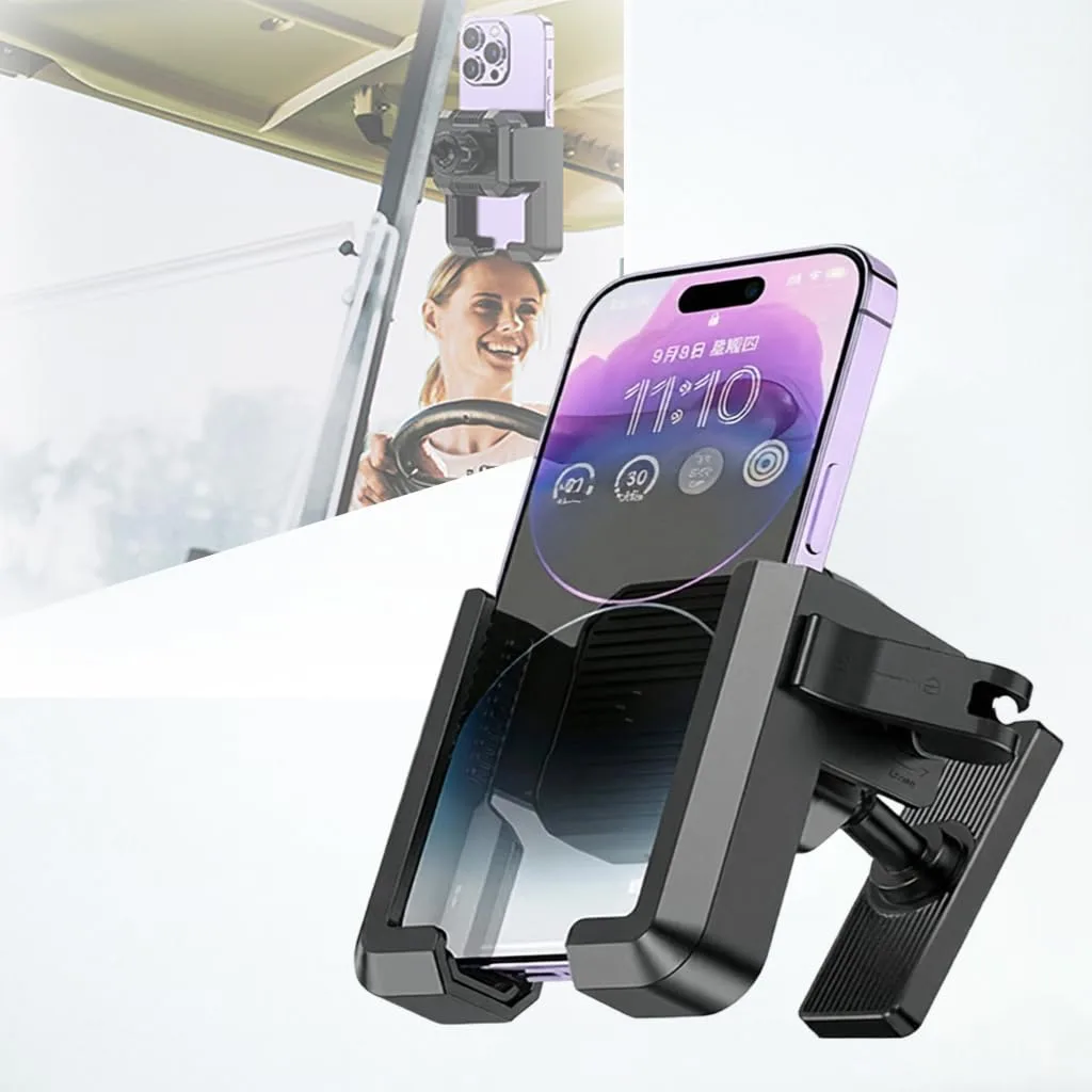 FDHTHJFYJ Phone Mount for Denago EV Nomad 4 Passenger