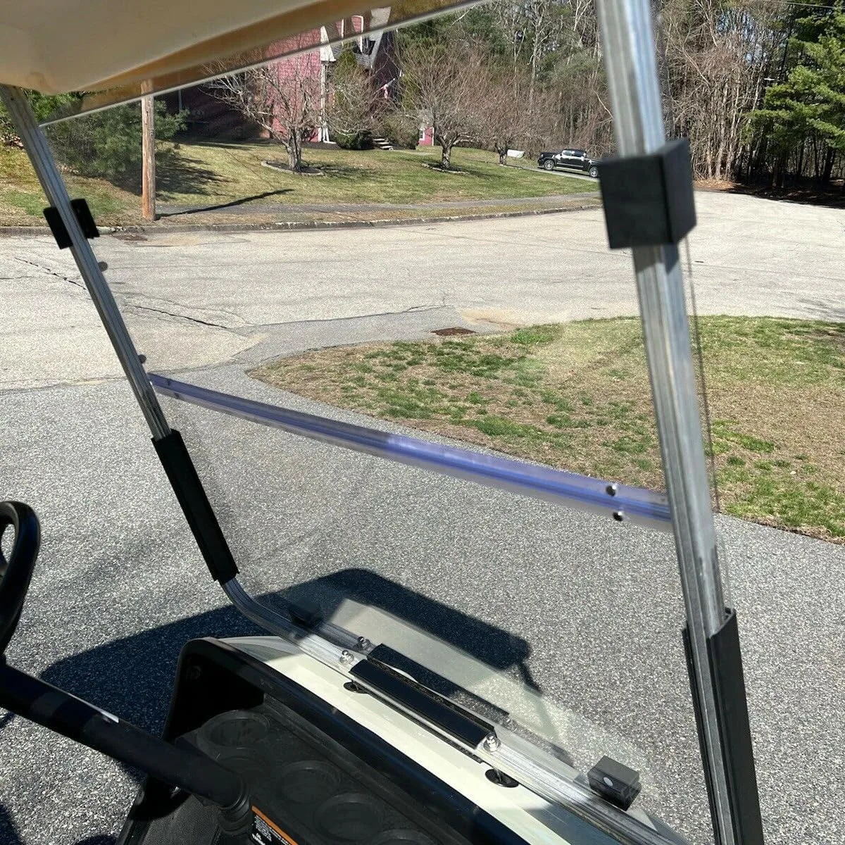 KUAFU BL746 Foldable Windshield for Club Car Precedent image 4
