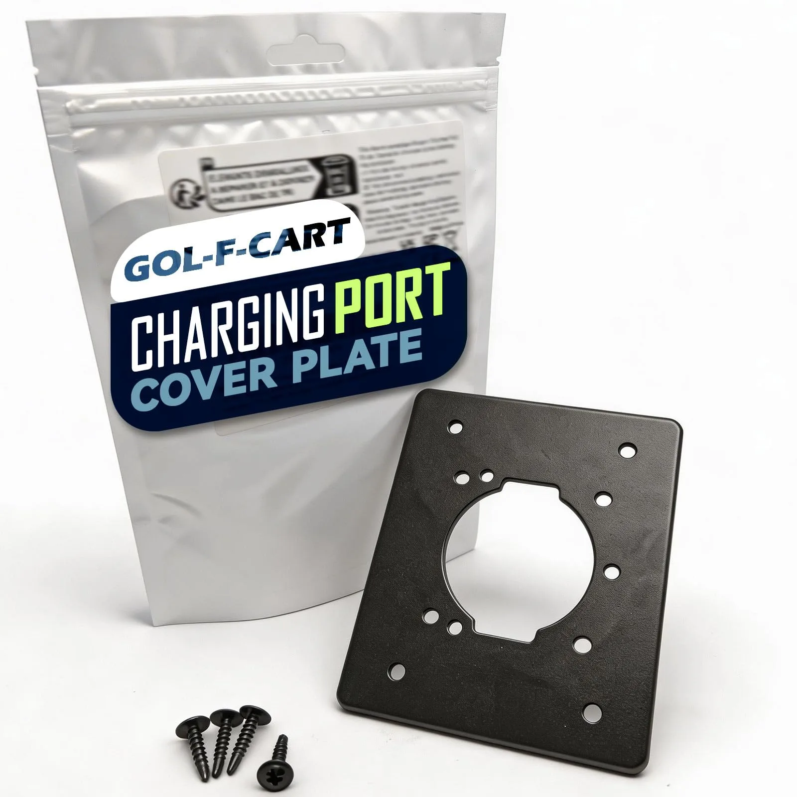 UPsicHi E-Z-GO TXT Charging Port Adapter Plate M-GCC-Plate