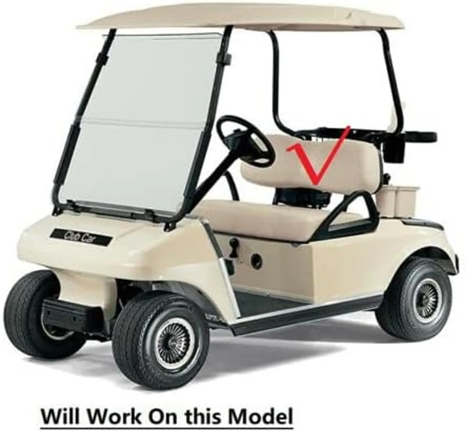 Huskey Club Car DS Front & Rear Seat Covers image 3