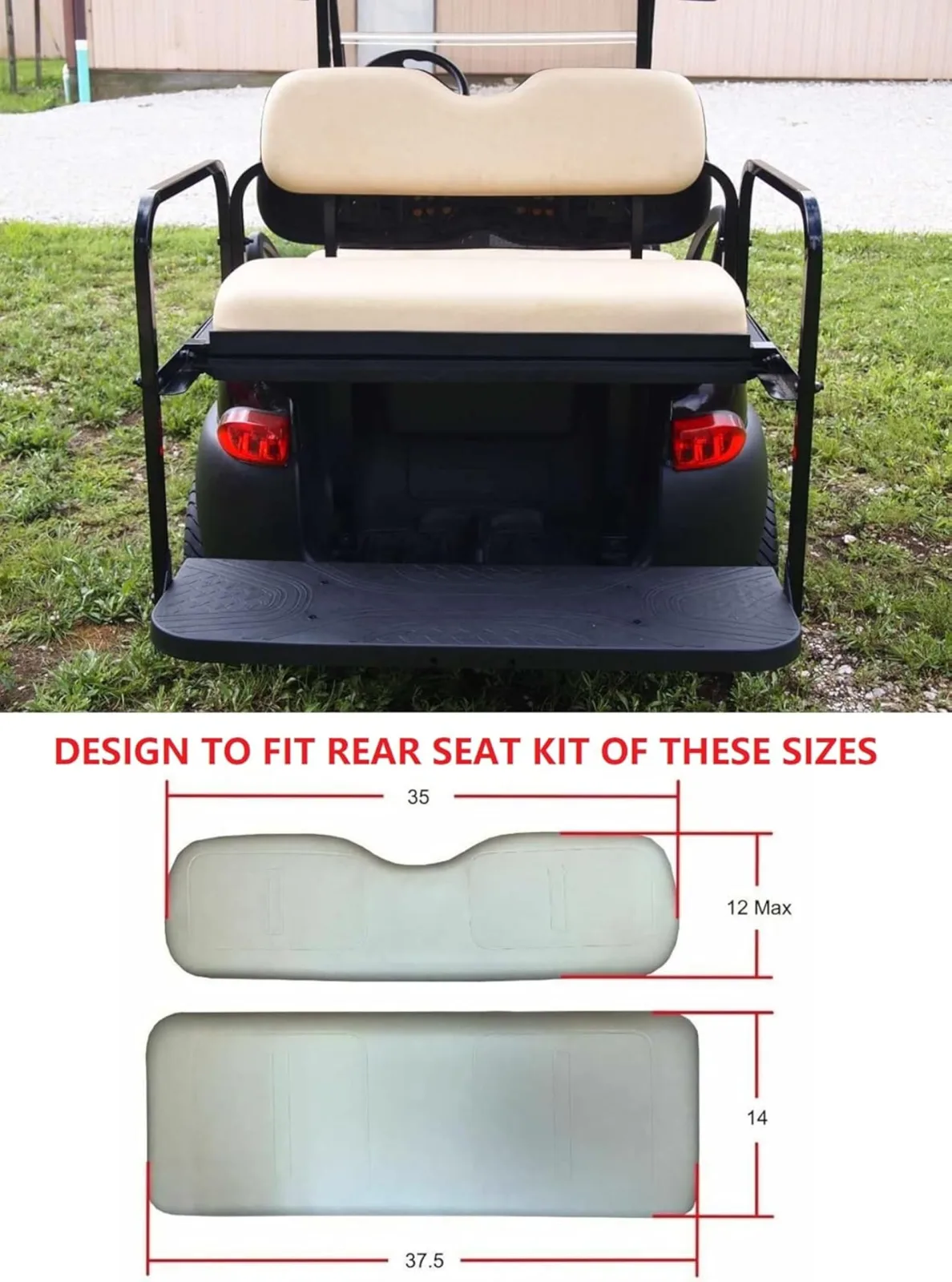 Huskey Club Car DS Front & Rear Seat Covers image 4